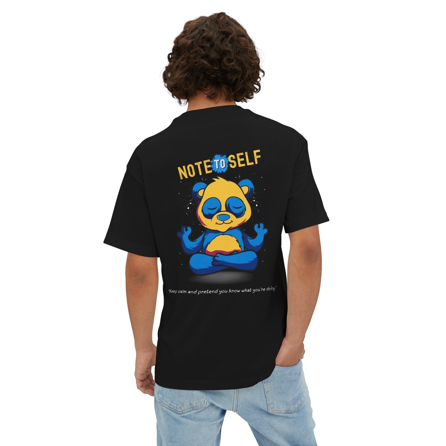 Keep Calm Panda | 'Note To Self' Tees