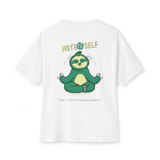 Stay Cool Sloth | 'Note To Self' Tees