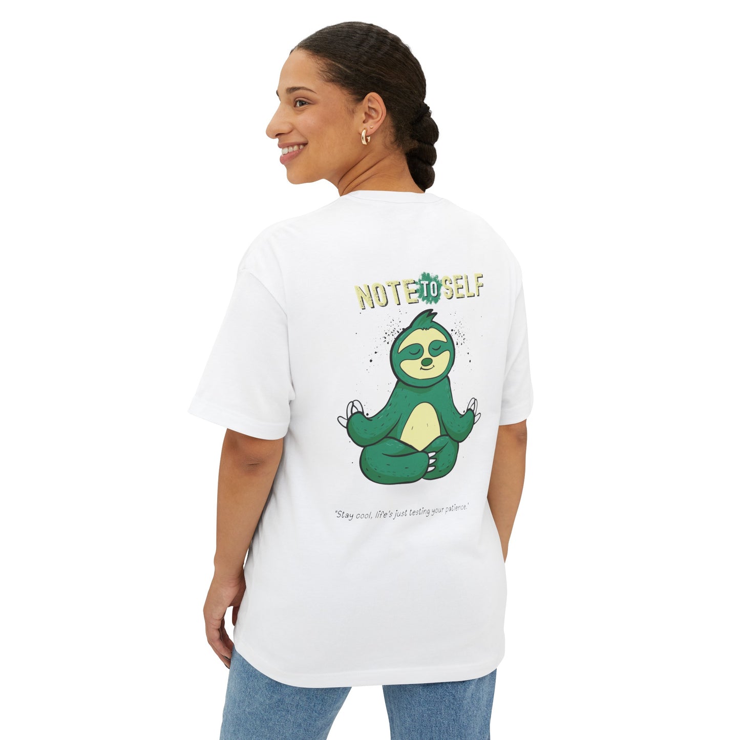 Stay Cool Sloth | 'Note To Self' Tees