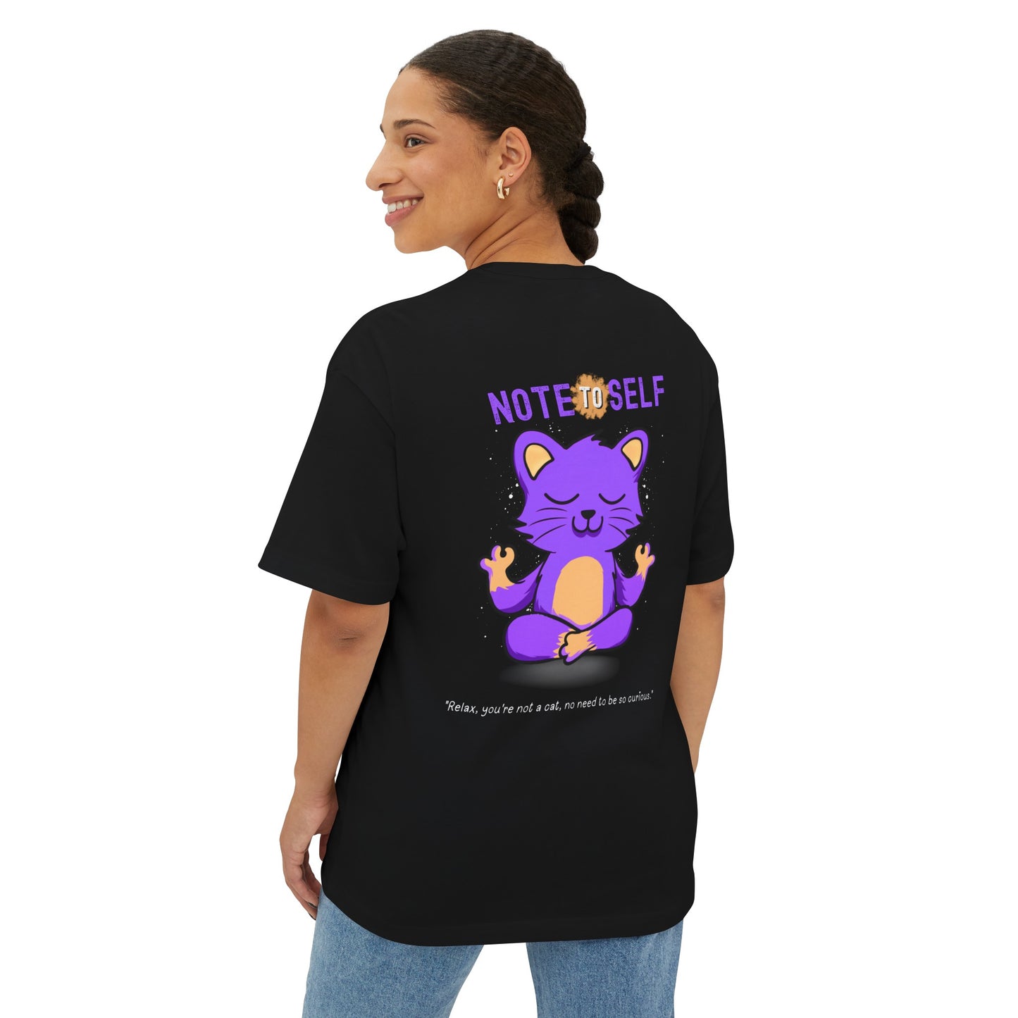 Relax Cat | 'Note To Self' Tees