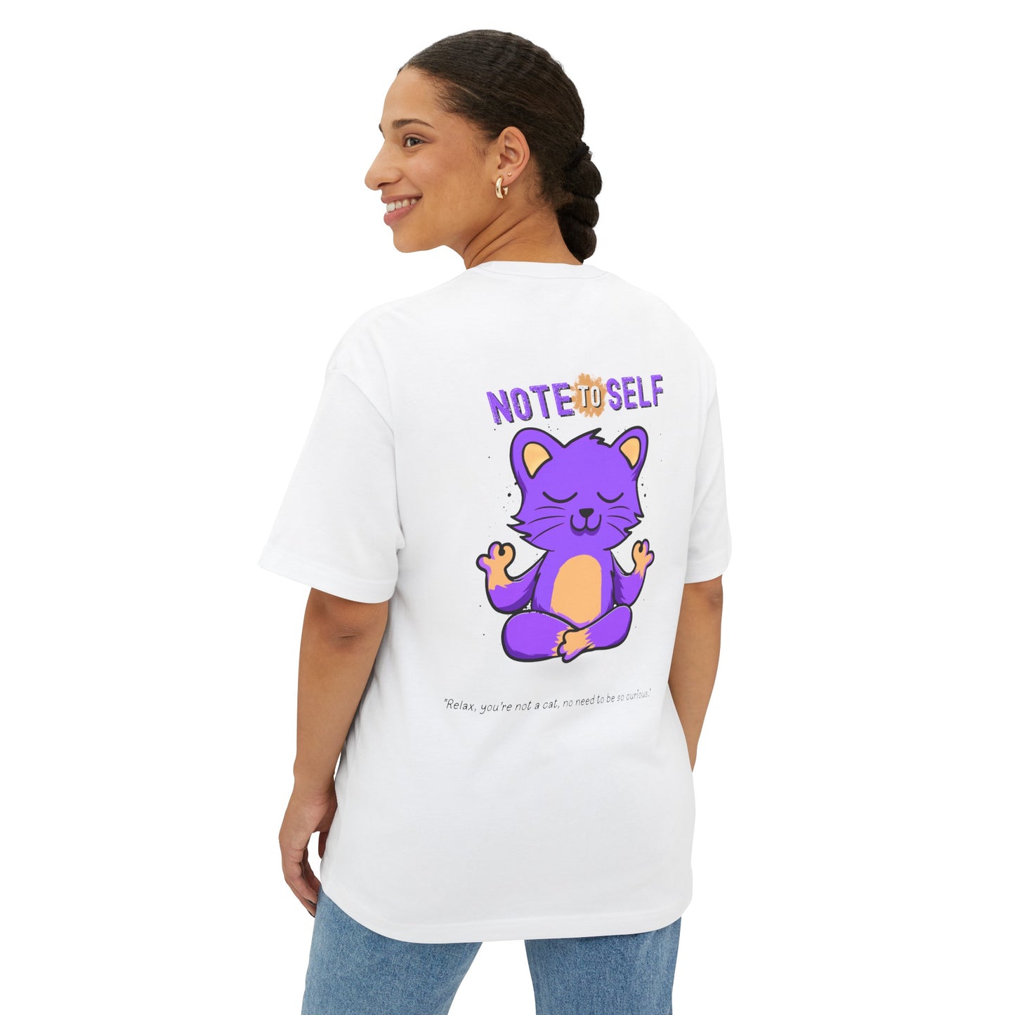 Relax Cat | 'Note To Self' Tees