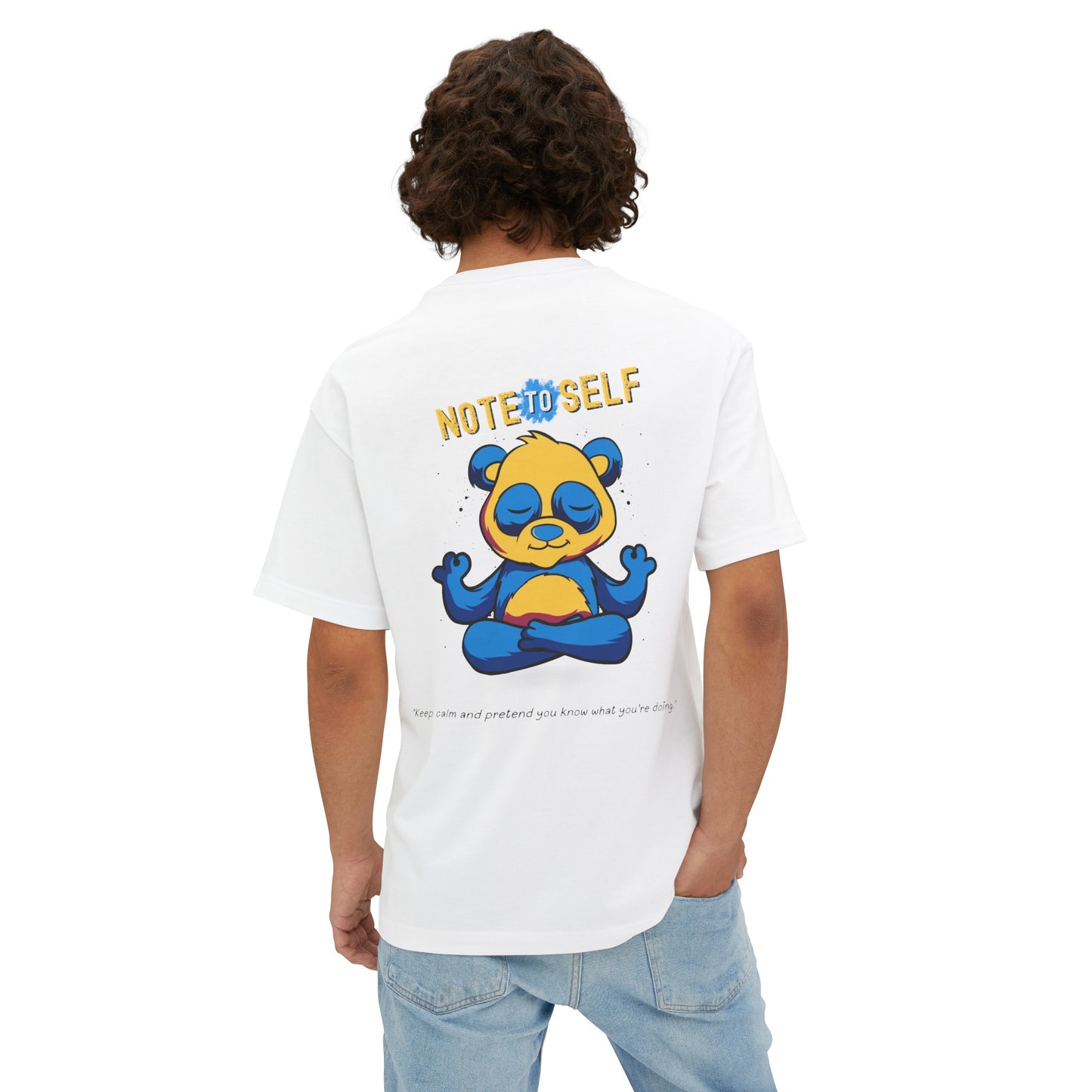 Keep Calm Panda | 'Note To Self' Tees