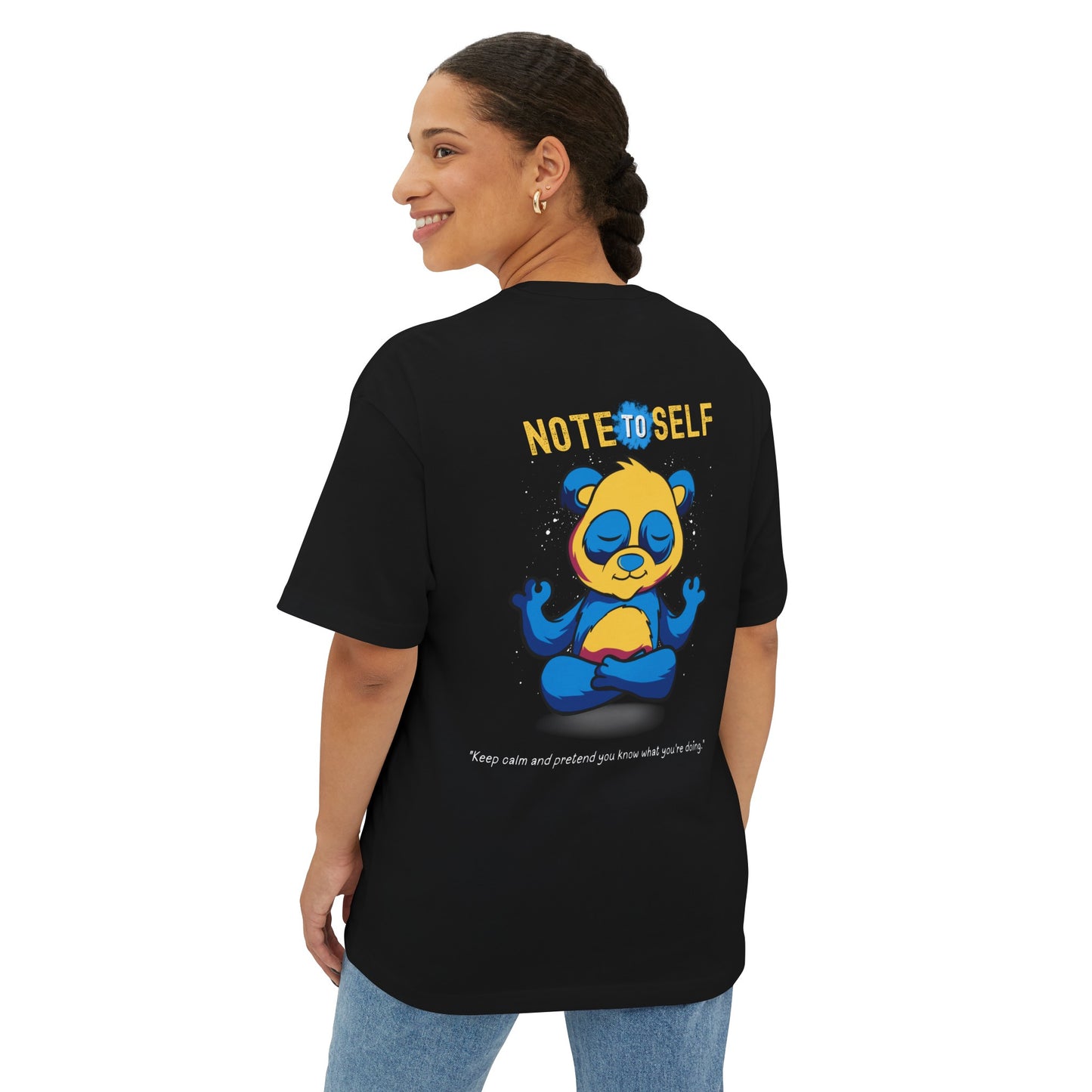 Keep Calm Panda | 'Note To Self' Tees