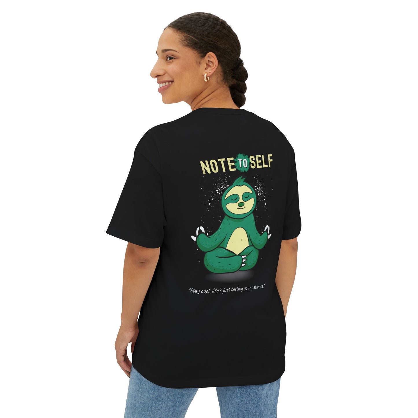 Stay Cool Sloth | 'Note To Self' Tees