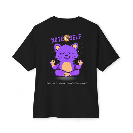 Relax Cat | 'Note To Self' Tees